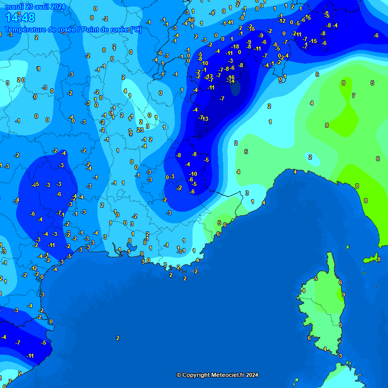 Temperature - point de rose